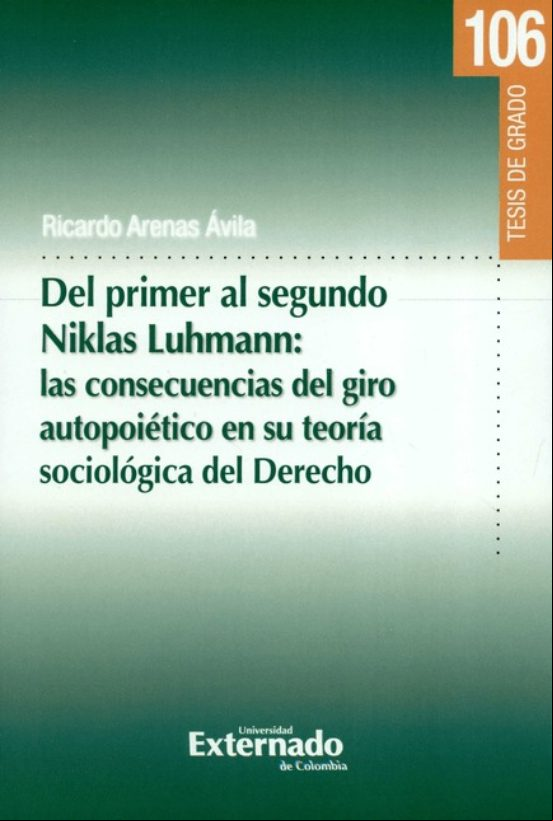 Del Primer Al Segundo Niklas Luhmann: (ebook)