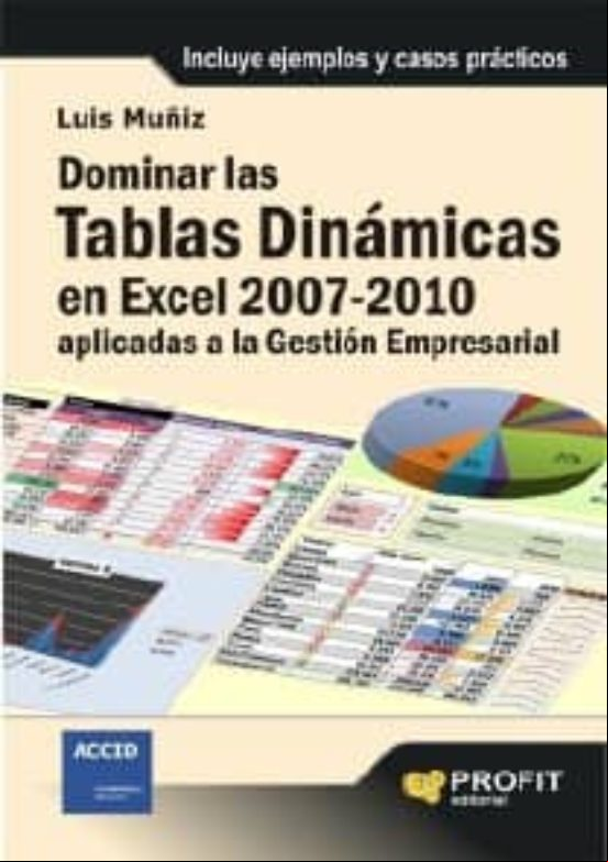 Dominar Las Tablas Dinámicas En Excel 2007-2010 Aplicadas A La Gestión