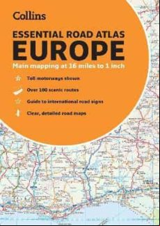 Collins Essential Road Atlas Europe: A4 Paperback