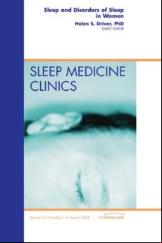 Sleep And Disorders Of Sleep In Women An Issue Of Sleep Medicine Clini
