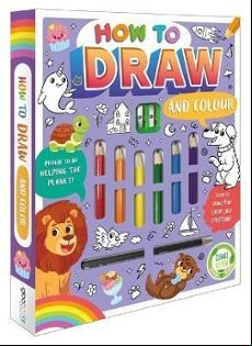HOW TO DRAW AND COLOUR (edición en inglés)