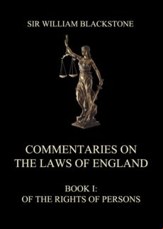 Commentaries On The Laws Of England (ebook)