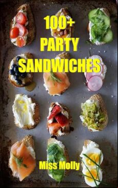 100+ PARTY SANDWICHES EBOOK (edición en inglés)