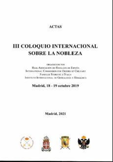 Actas Iii Coloquio Internacional Sobre La Nobleza