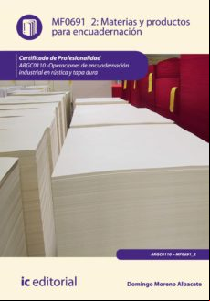 Materias Y Productos Para Encuadernación. Argc0110 (ebook)