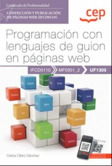 (uf1305) Manual Programacion Con Lenguajes De Guion En Paginas Web Cer