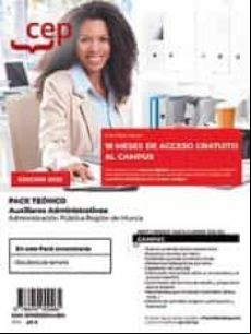 PACK TEÓRICO. AUXILIARES ISTRATIVOS. ISTRACIÓN PÚBLICA REGIÓN DE MURCIA