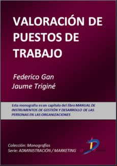 Valoración De Puestos De Trabajo (ebook)