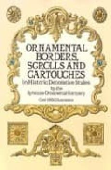 Ornamental Borders Scrolls And Cartouches In Historic Decorative Style