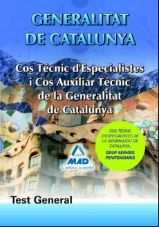 Cos Tècnics Despecialistes I Cos Dauxiliars Tècnics De La Gener Alitat