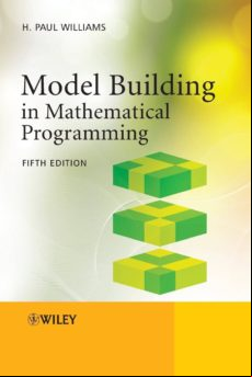 Model Building In Mathematical Programming