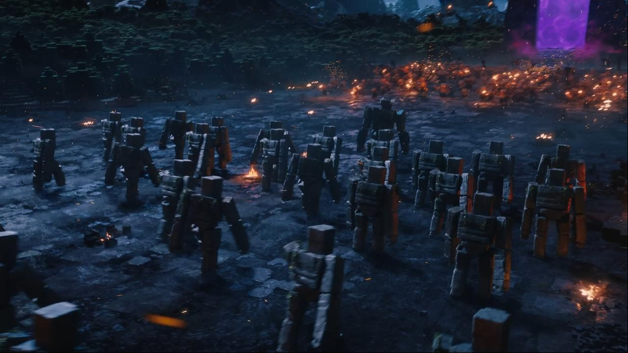 Una película de Minecraft