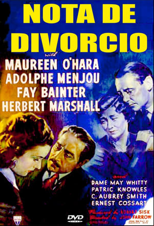 Nota de divorcio Nota de divorcio