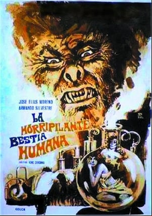 La horripilante bestia humana