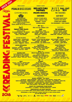Biffy Clyro - Reading Festival 2016