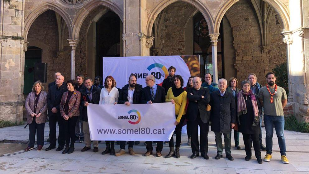 Òmnium impulsa la plataforma ‘Som el 80%’ para reclamar una solución política al proceso soberanista