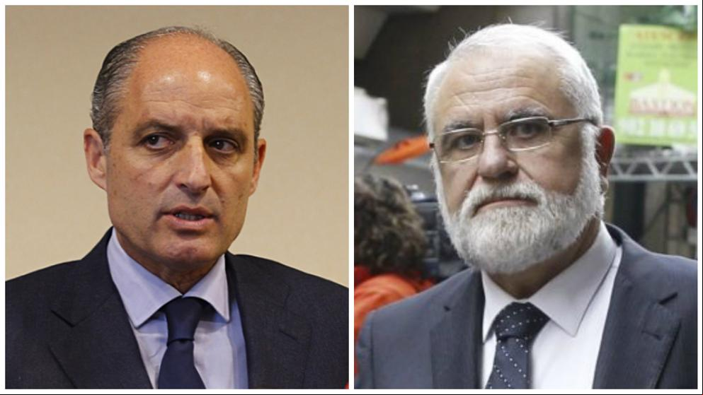 Camps y Cotino declararán como imputados por los contratos de la visita del Papa