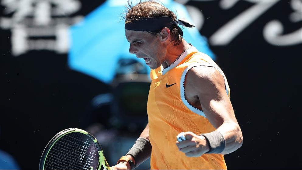 Nadal empieza con buen pie en el Open de Australia