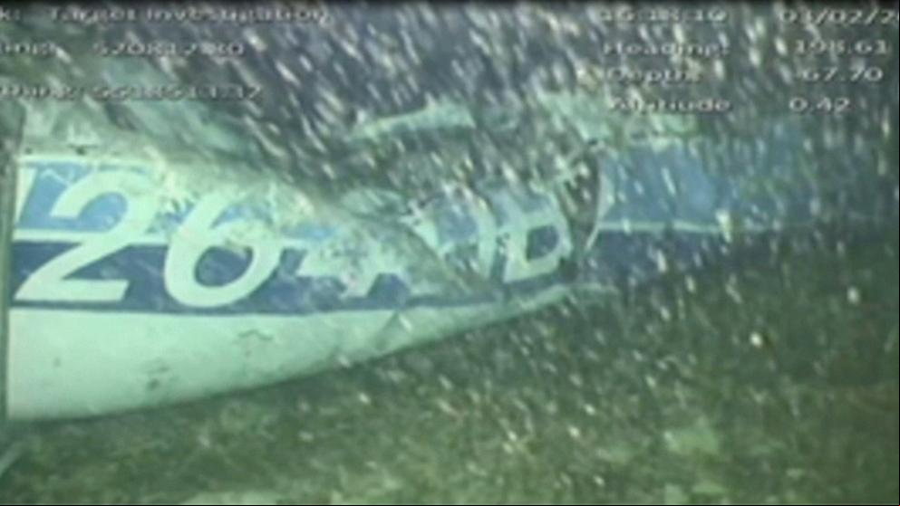 El equipo de búsqueda de Sala pide reflotar el avión