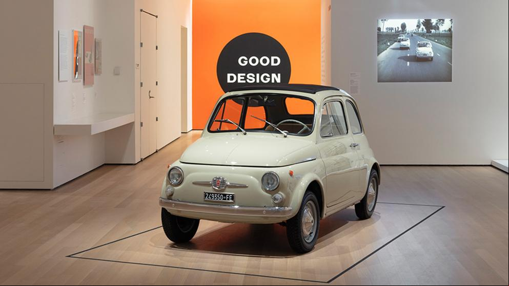 El Fiat que se ha hecho un lugar propio en el museo MoMA de Nueva York