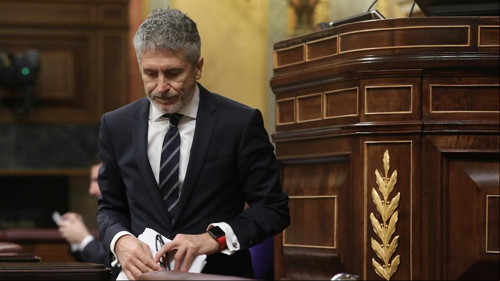 Marlaska defiende la “plena competencia” de la Policía en la detención de los alcaldes de Celrà y Verges