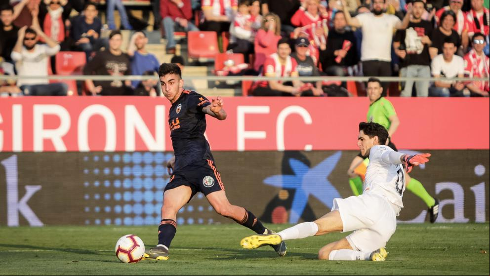 El Valencia condena al Girona en el tiempo extra