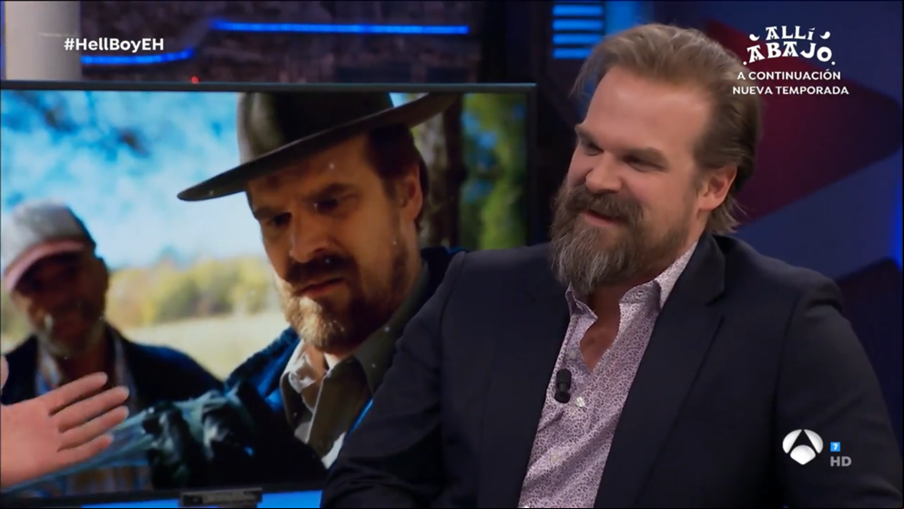 ‘El Hormiguero’: El ‘spoiler’ de David Harbour sobre la nueva temporada de ‘Stranger Things’