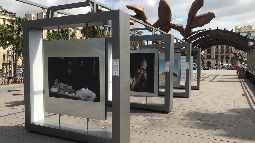 Maestros de la fotografía española invaden el Paseo Colón