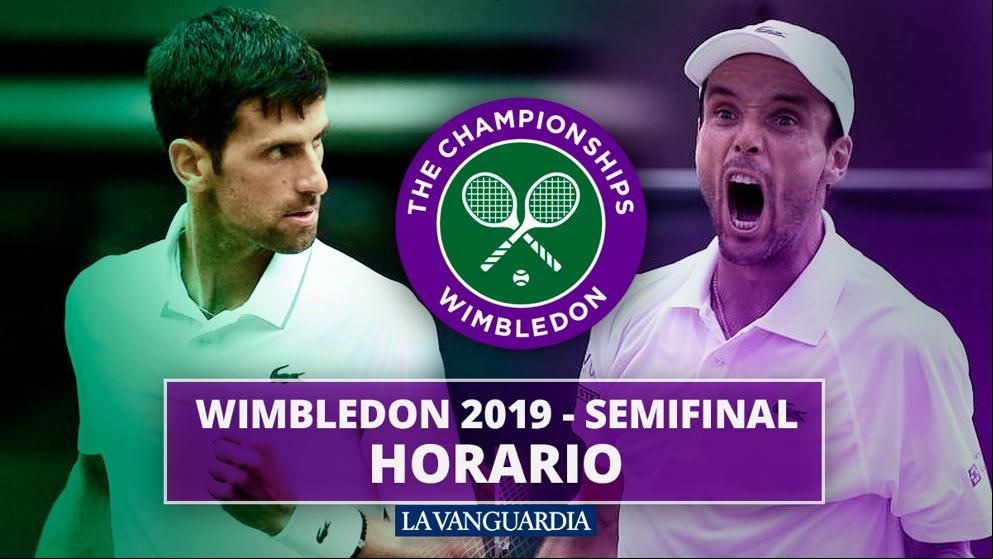 Djokovic - Bautista: Horario y dónde ver la semifinal de hoy en Wimbledon 2019
