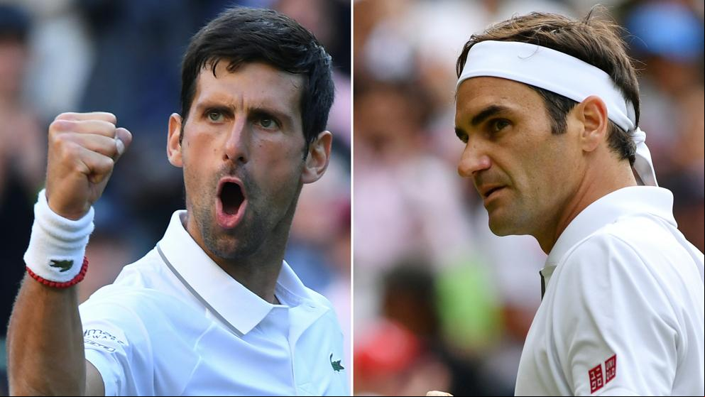Los grandes momentos de los partidos entre Djokovic y Federer