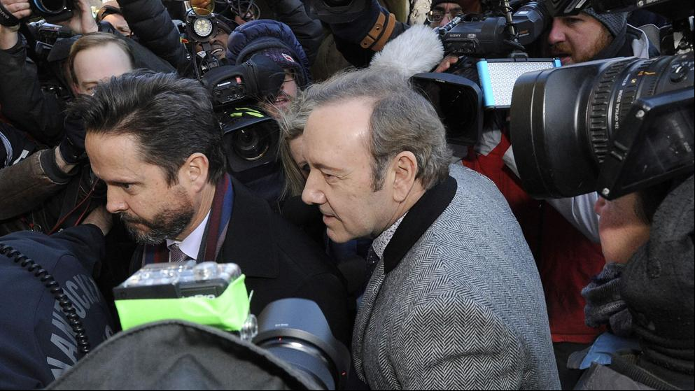Los fiscales retiran los cargos contra Kevin Spacey por abuso sexual