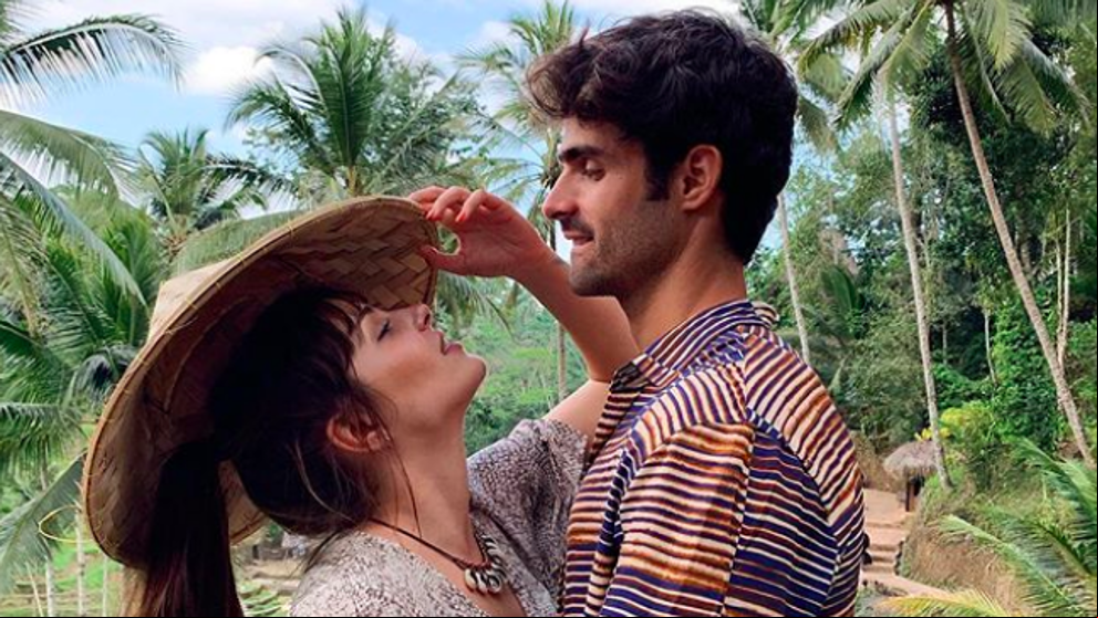 Andrea Duro y Juan Betancourt, en sus primeras vacaciones juntos