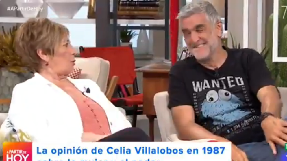 La broma a Celia Villalobos y Màxim Huerta por su pasado político