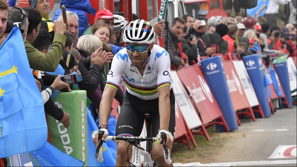 Valverde pierde galones en la etapa reina