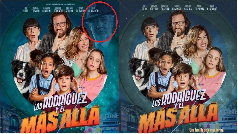Plácido Domingo desaparece del cartel definitivo de la película ‘Los Rodríguez y el más allá’