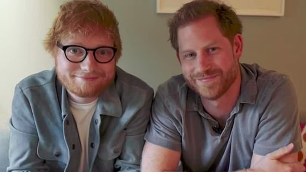 Ed Sheeran y el príncipe Harry: los pelirrojos se reúnen por una buena causa