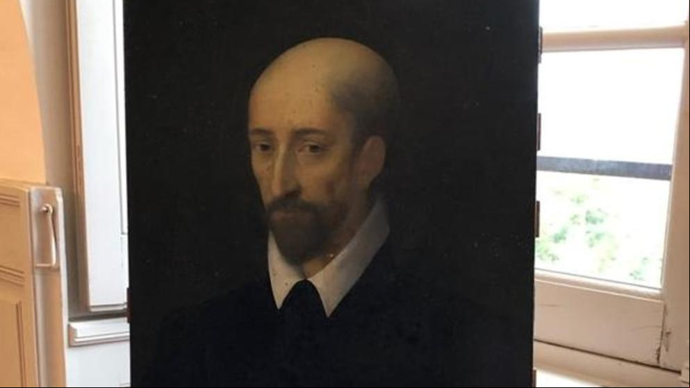 Hallan en un castillo en Francia un retrato de Maquiavelo atribuido a Da Vinci