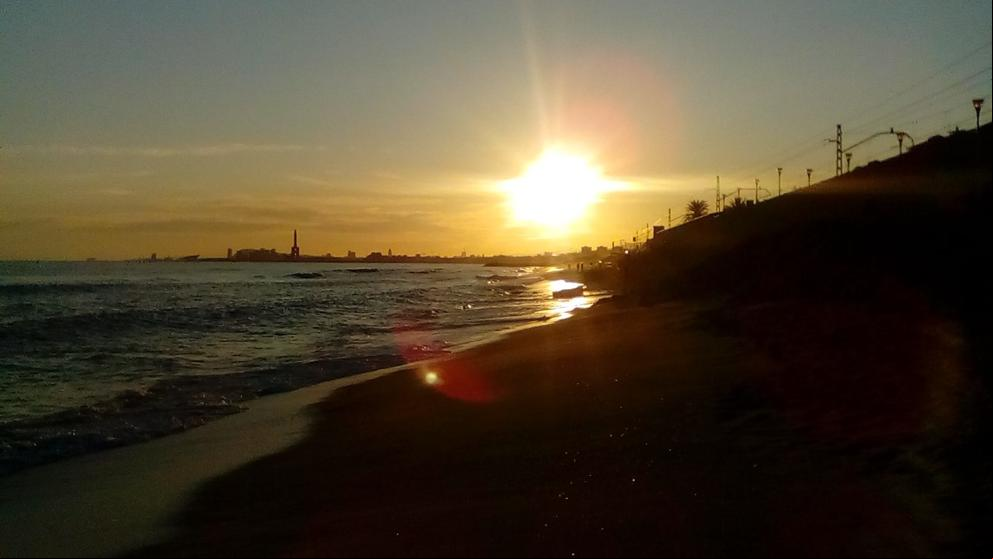 Atardecer en Montgat