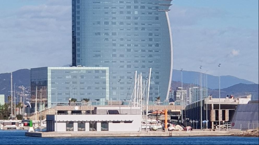 Barcelona desde el mar