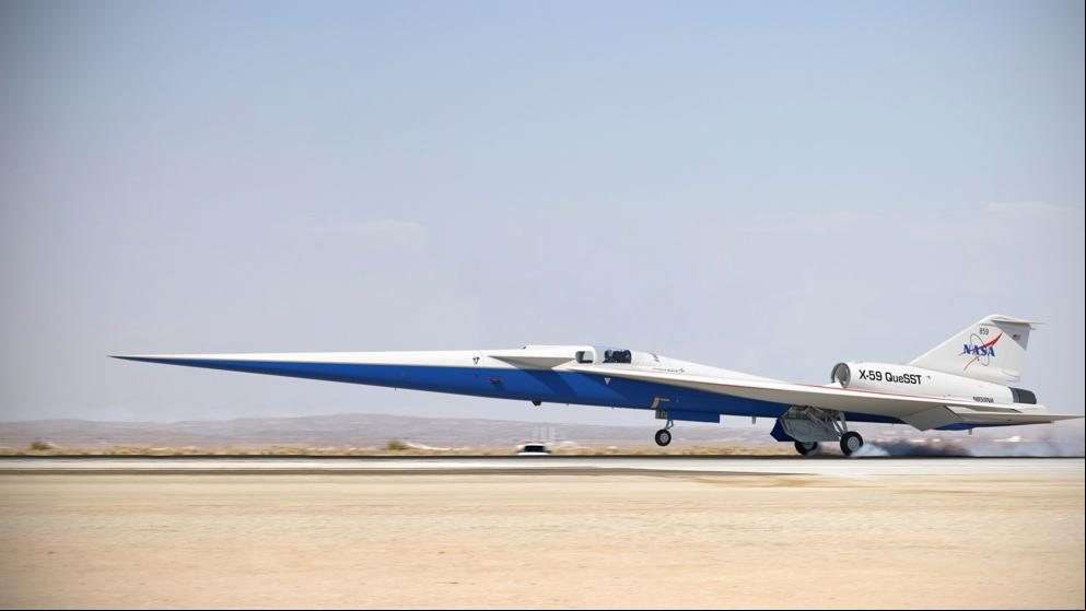 El avión supersónico experimental de la NASA entra en la última fase de su desarrollo