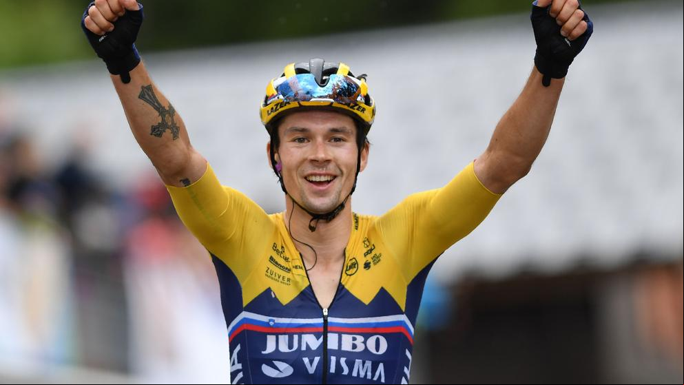 Roglic desborda a Bernal en el Dauphiné