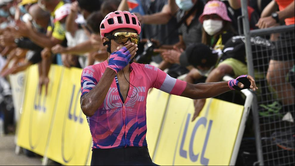 Victoria colombiana y nuevo recital de Roglic y Pogacar en el Tour