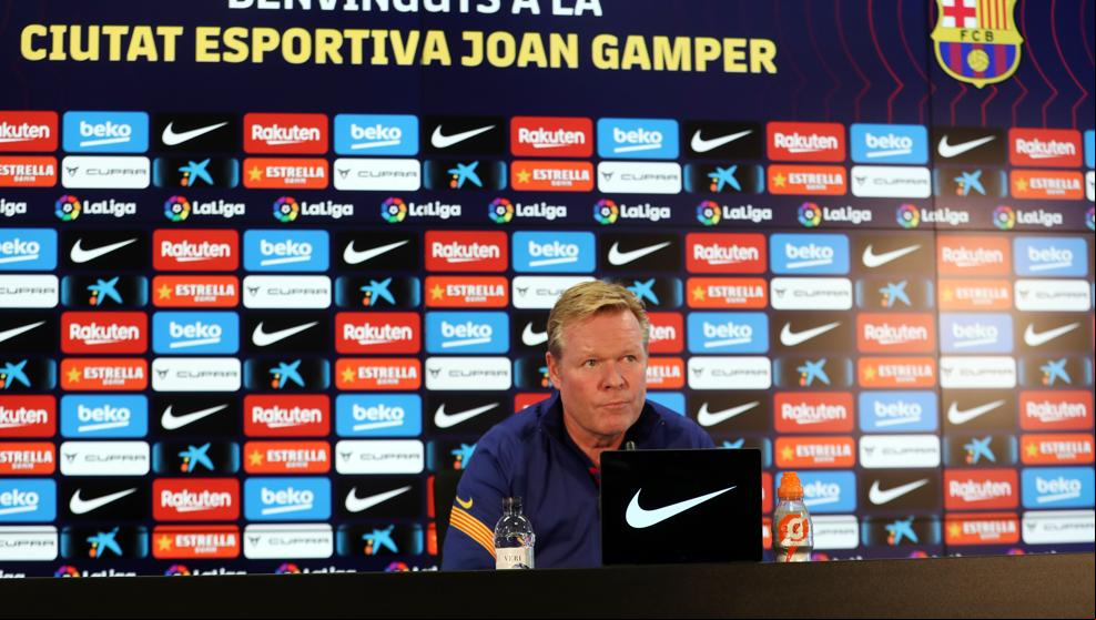 Koeman: “Es muy positivo que Messi como capitán pida unidad”