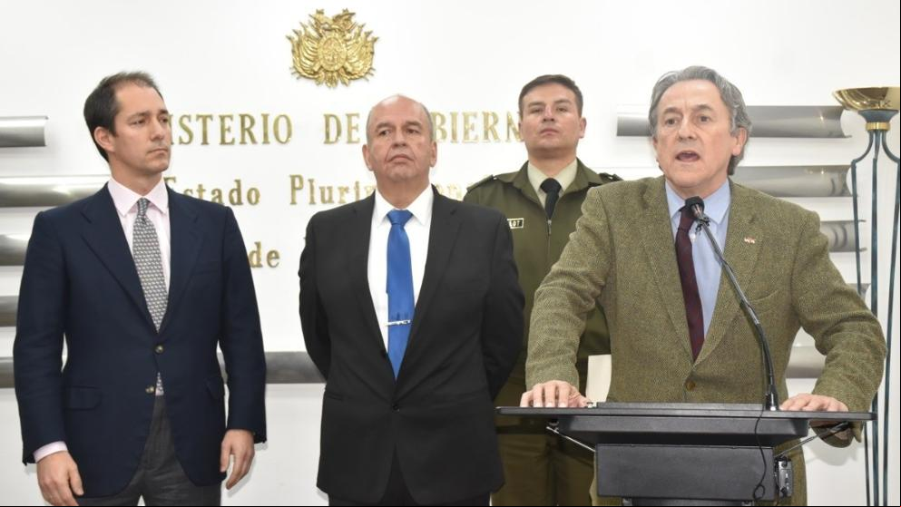 El Gobierno de Bolivia anuncia que se coordinará con Vox para investigar si hubo pagos a Podemos