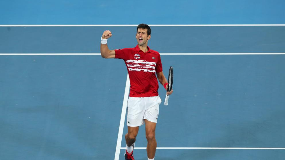 Djokovic empata la final de la ATP Cup tras superar la resistencia de Nadal