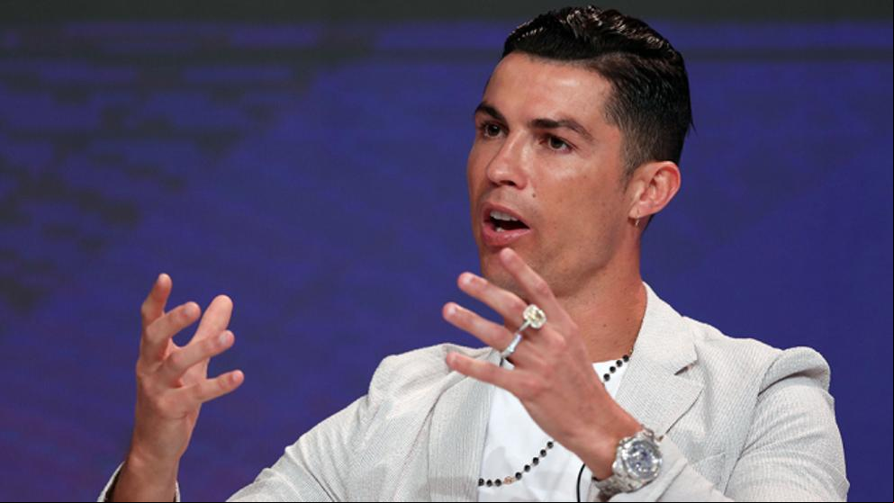 Cristiano Ronaldo luce un reloj de medio millón de dólares