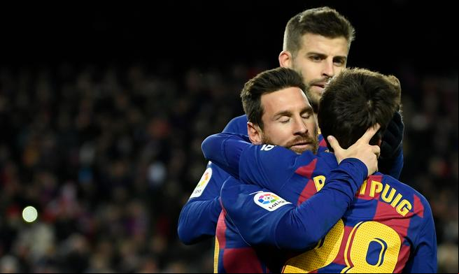Buen partido del Barça, presuntamente