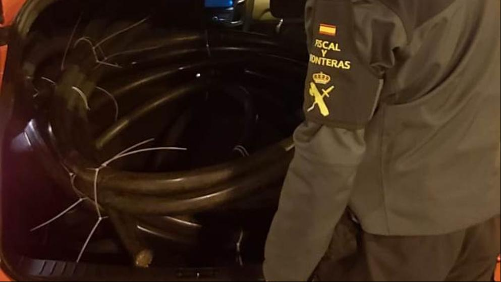 Dos detenidos por robar 250 kilos de cobre en Mont-roig del Camp