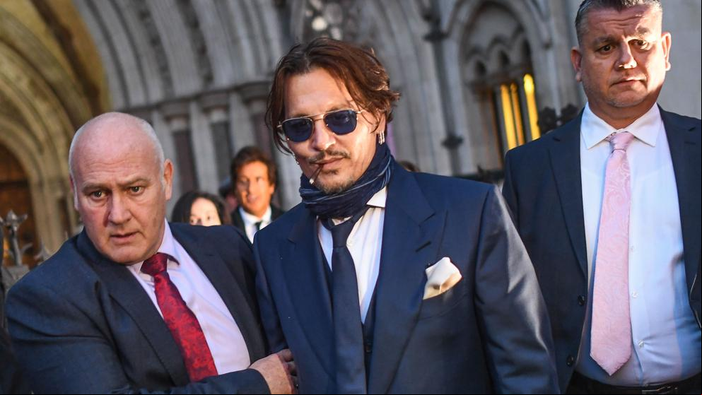 Johnny Depp niega haber sido un “marido violento” en el proceso judicial contra ‘The Sun’ por difamación