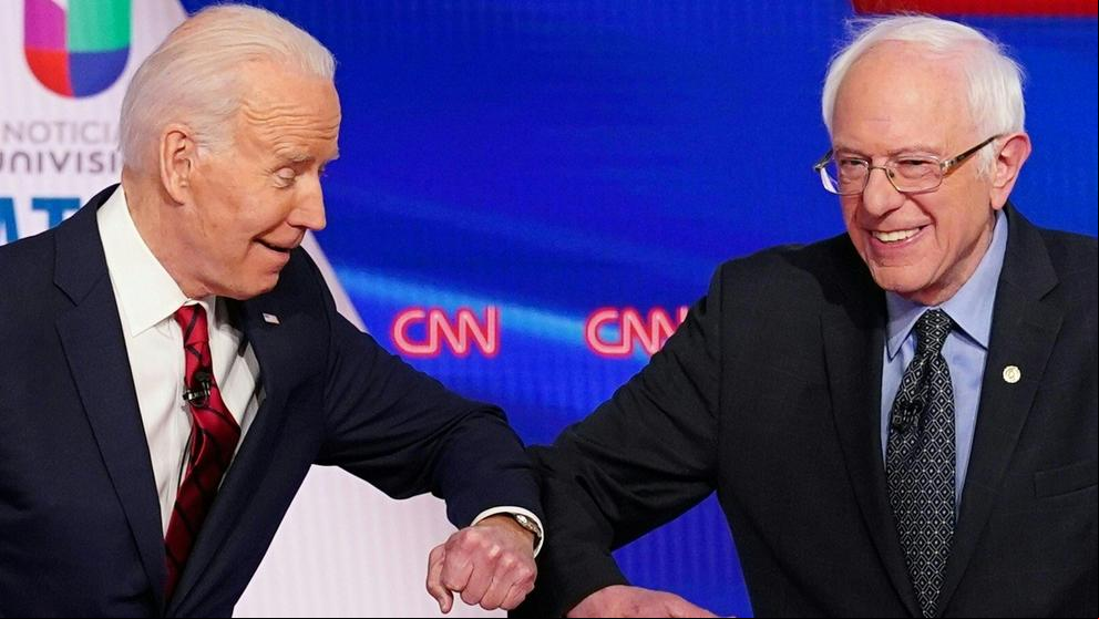 Biden y Sanders: Dos candidatos en edad de pandemia